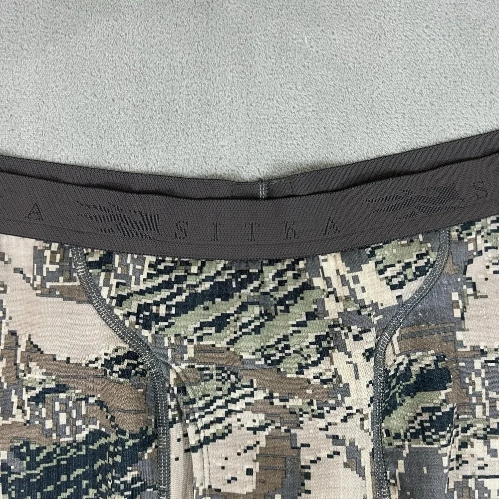 Sitka Long Johns Mens XXL Multicolor Optifade Camo Thermal Fleece Underwear